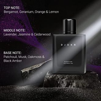 DJOKR Signature Perfume For Men 100 ml | Eau De Parfum | Premium Luxury Long Lasting Fragrance Spray - Image 5