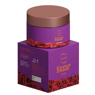 Khari Foods Pure Natural Kashmir Mongra Saffron/Kesar Threads A+++ Grade/Kumkuma Puvvu/Kungumapoo Original, For Milk, Pregnant Women, Skin (2g)