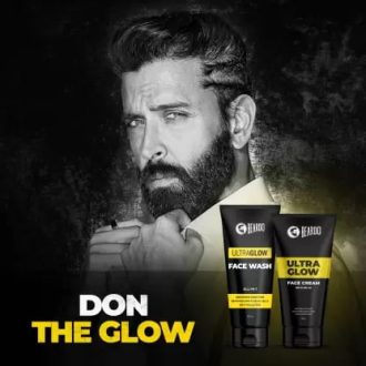 BEARDO Ultraglow Face Wash, 50ml and Ultra Glow Face Cream, 60gm Gift Set ( MITRA Unique) (Pack of 2)  (2 Items in the set) - Image 2