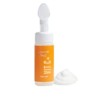 Lakme 9to5 Vitamin C+ Mild Facial Foam | 100% Soap-Free | Effectively Cleanses, Removes Oil, Impurities & Dirt | For Normal, Dry, Oily, Sensitive & Combination Skin|150ml - Image 2