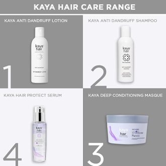 Kaya Clinic Anti Dandruff Shampoo, 200ml Mild Scalp Purifying Shampoo with Vitamin B5 & Seaweed Extracts - Image 6