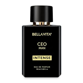 Bella Vita Luxury Ceo Men Intense Eau De Parfum Liquid Perfume With Bergamot, Lavender & Orchid|Woody & Musky Long Lasting Edp Fragrance Scent, 100 Ml