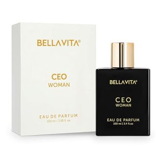 Bella Vita Luxury CEO Woman Eau De Parfum Perfume with Bergamot, Tonka & Vanilla|Premium,Long Lasting Woody & Fruity Fragrance Scent for Women, 100 ML