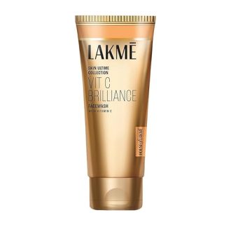 LAKMÉ 9To5 Vitamin C Facewash With Microcrystalline Beads For Refreshed & Glowing Skin 100 g