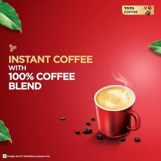 Tata Coffee Grand Premium Instant Coffee, 90g / 100g, Powder, Bag/Pouch, With Flavour Locked Decoction Crystals, Flavoured Soluble Coffee Powder, Rich Aroma & Great Taste - Image 2