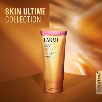 Lakme Glycolic Illuminate Facewash with Glycolic Acid | Glycolic Acid Face Wash for Exfoliating Dull Skin | Gentle Cleanser for Glowing Skin 100gm - Image 2