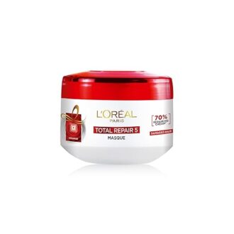 L'Oreal Paris Hair Mask, For Damaged and Weak Hair, With Pro-Keratin + Ceramide, Total Repair 5, 200ml