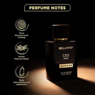 Bella Vita Luxury Ceo Men Intense Eau De Parfum Liquid Perfume With Bergamot, Lavender & Orchid|Woody & Musky Long Lasting Edp Fragrance Scent, 100 Ml - Image 2