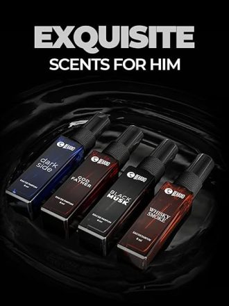 Beardo Perfume for Men - Premium Giftset 4x8ml | Black Musk, Godfather, Dark Side & Whisky Smoke | Eau De Perfume | Strong & Long Lasting Fragrance | Rakhi Gift for Brother | Friendship Day Gift - Image 4