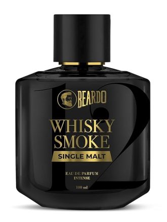 Beardo SINGLE MALT Whisky Smoke Perfume for men, 100ml | INTENSE EAU DE PARFUM - Highly Concentrated | Spicy, Woody - Oudh - Luxury Perfume | Ideal Gift for men