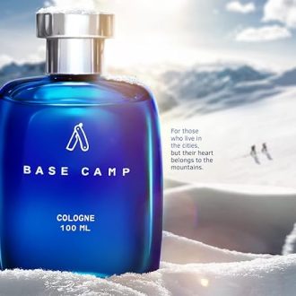 Ustraa Base Camp Cologne - 100 ml - Perfume for Men | Cool, Crisp Fragrance of the Mountains | Long-lasting | Zingy, Aquatic Notes with Fresh Masculine Fragrance - Image 2