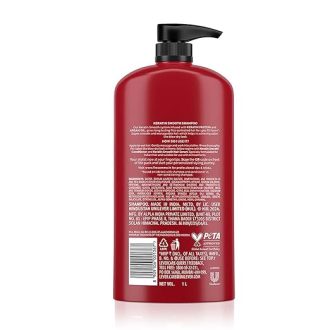 Tresemme Keratin Smooth, Shampoo, 1L, for Straighter, Shinier Hair, with Keratin & Argan Oil, Nourishes Dry Hair, Controls Frizz , for Men & Women - Image 5