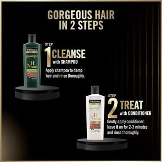 TRESemme Botanique Nourish & Replenish Shampoo 580 ml|| With Olive & Camellia Oil for Frizz Control & Hair Growth|| Paraben Free|| Smoothens Dry Hair - Image 3