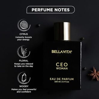 Bella Vita Luxury CEO Woman Eau De Parfum Perfume with Bergamot, Tonka & Vanilla|Premium,Long Lasting Woody & Fruity Fragrance Scent for Women, 100 ML - Image 4