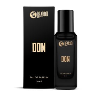 Beardo Perfume For Men - Don, 20 ml | Intense Fresh | Strong Long Lasting Mens Perfume | EAU DE PARFUM Men | Ideal Gift For Men