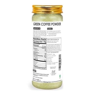 YOGAFY- Arabica Green Coffee Powder -150 Gram | AAA Grade | 100% Unroasted Beans | Jar Pack - Image 4