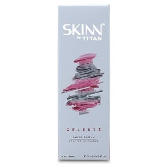 SKINN BY TITAN Celeste Long Lasting Everyday Eau De Parfum Spray For Women - 20 Ml | Wood Fragrance | Women's Fragrance | Miniature Perfumes | Pocket-Size Scents|Travel Size Fragrances - Image 3