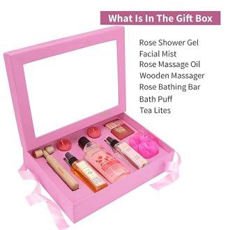 BodyHerbals Rose Essentials Bath & Body Gift Set for Women & Men Gift Hamper Ideal Gift Box for All Occassions Diwali Set of 7 Pcs Gift for Birthdays, Diwali, & Special Celebrations - Image 5