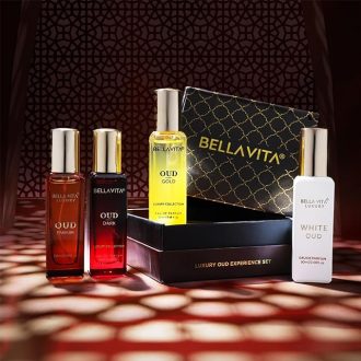 Bella Vita Luxury OUD Experience Eau De Parfum Gift Set 4 x 20ml for Men & Women, Premium Long Lasting EDP Perfume, Oudh Fragrance Scent - Image 2