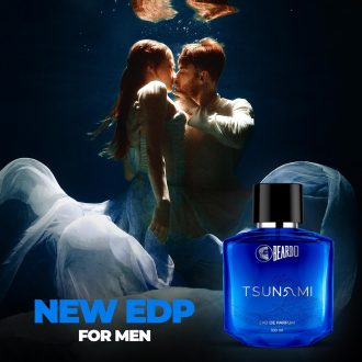 Beardo Perfume For Men - TSUNAMI, 100 ml | Intense Fresh - Marine Aromatic Notes | Strong Long Lasting Mens Perfume | EAU DE PARFUM Men|Ideal Gift For Men - Image 2