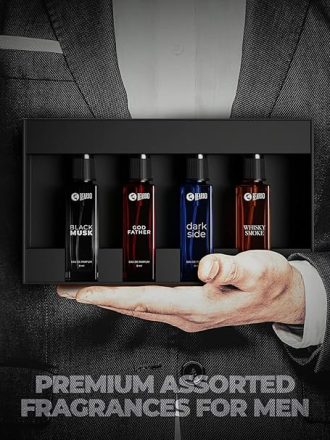 Beardo Perfume for Men - Premium Giftset 4x8ml | Black Musk, Godfather, Dark Side & Whisky Smoke | Eau De Perfume | Strong & Long Lasting Fragrance | Rakhi Gift for Brother | Friendship Day Gift - Image 5